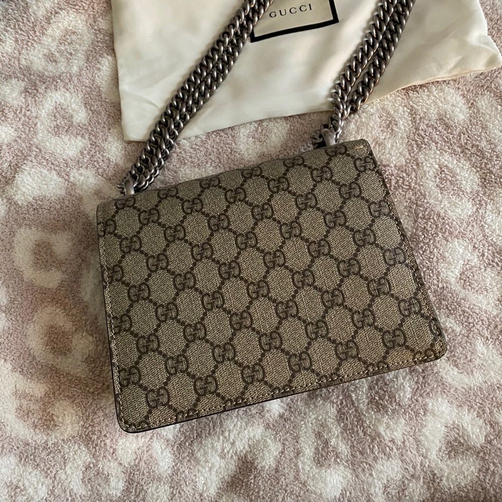 SOLD Gucci Dionysus Supreme Mini Bag - Picture 7 of 9